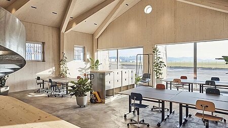 Büro Züri Innovationspark at Switzerland Innovation Park Zurich