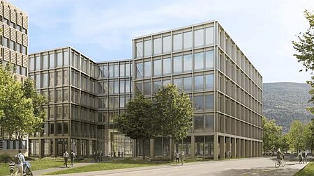 New Building for Energypolis, Site of SIP West EPFL