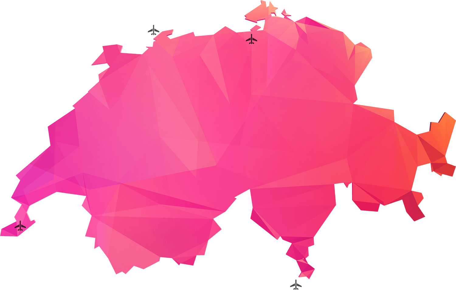 Map of Switzerland Innovation Park